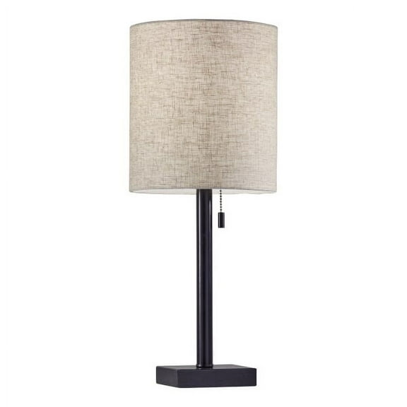 Adesso® Liam Table Lamp, 22"H, Dark Bronze
