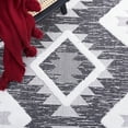 thumbnail image 6 of SAFAVIEH Augustine Jalen Geometric Area Rug, Black/Ivory, 4' x 6', 6 of 11