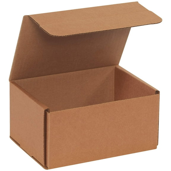 BOX USA Shipping Boxes Small 8"L x 6"W x 4"H, 50-Pack  Corrugated Cardboard Box for Packing, Moving and Storage