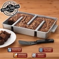 thumbnail image 4 of Juego completo para Brownie Pan Baker's Edge con tapa y cuña Baker's Edge NA, 4 of 9