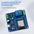 thumbnail image 3 of Módulo de Placa de Desarrollo ESP32-S3 WIFI Bluetooth, Módulo de Relé Monocanal con Alimentación de 5-60 V CC, Interfaz USB-C, 3 of 5