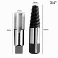 thumbnail image 3 of Pipe Thread Repair Kit - Tap and Broken Screw Extractor Set for Hardware Tool Kits, 3 of 3
