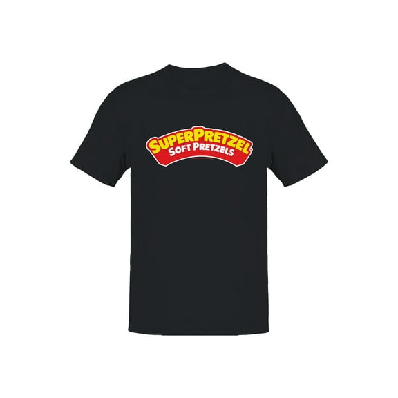 Officially Licensed Super Pretzel Soft Logo Men's T-shirt