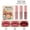 NO.04, variant on 3pcs Matte Liquid Lipstick Set Velvety Long Lasting High Pigmented Nude Waterproof Lip Gloss Kit Girls Women Make Up Gift Set