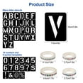 thumbnail image 2 of 42pcs Letter & Number Stencils Set, EEEkit Reusable PP Templates for Crafts, Signs, Learning & DIY Projects, 2 of 7