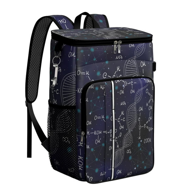 Scientific Formula Cooler Backpack - 20L High-Capacity Insulated Leakproof Lunch Backpack for Camping, Beach & Road Trips, Multi-Pocket Design
