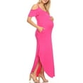 thumbnail image 4 of White Mark Women's Maternity Alexis Maxi Dress-Available in Plus Sizes, 4 of 4