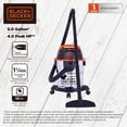 thumbnail image 2 of Black + Decker 5 Gallon Wet/Dry Vacuum, 2 of 4