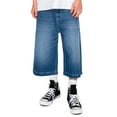 thumbnail image 2 of Victorious Men's Ultra Baggy Y2K Denim Jorts DS2114 INDIGO Size 40, 2 of 5