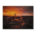 thumbnail image 3 of Designart "Volcanic Landscape of Hawaii II" Hawaii Print on Natural Pine Wood, 3 of 5