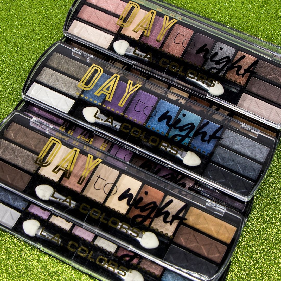 L.A. Colors Day to Night 12-Color Eyeshadow Palette photo 3