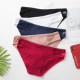 thumbnail image 2 of Bragas de algodón 3 unids/lote, bragas sólidas para mujer, ropa interior cómoda, calzoncillos amigables con la piel para mujeres, bragas íntimas sexis de tiro bajo Deng Xun unisex, 2 of 2