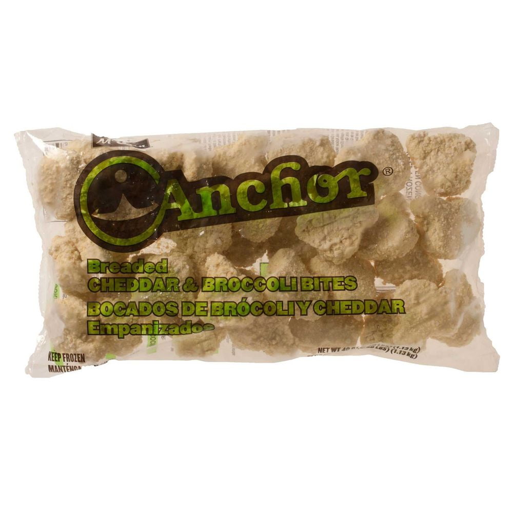 McCain Anchor Breaded Cheddar and Broccoli Bite Appetizer, 2.5 Pound