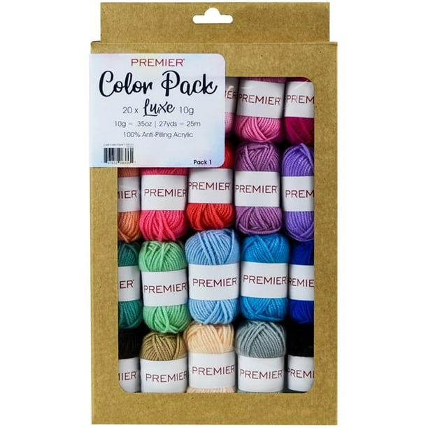 Premier Yarns 110501 AntiPilling Everyday Yarn Color Pack Walmart