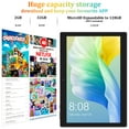 thumbnail image 2 of APPIE M11 Android Tablet, 10.1 Inch IPS HD Android 11 Tablet, 2GB RAM 32GB ROM Storage, 2MP+8MP Dual Camera, 1.6GHZ Quad Core Processor, Metal Body(Black), 2 of 7