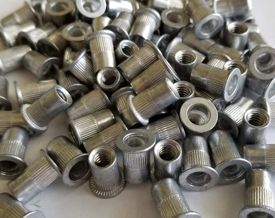 CIRCLE- 100 Qt Aluminum 1/4-20 Rivet Nut Nutsert Rivnut