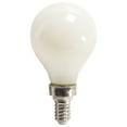 thumbnail image 2 of Great Value LED, 4W (40W Eqv) A15 Frosted Lamp E12 Candelabra Base, Dimmable, Soft White, 2pk, 2 of 7
