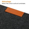 thumbnail image 3 of Uxcell 35x13" Desk Mat Protector, 2 Pack Dual Side Soft Smooth Mouse Pad Writing Mat, Dark Gray, 3 of 6
