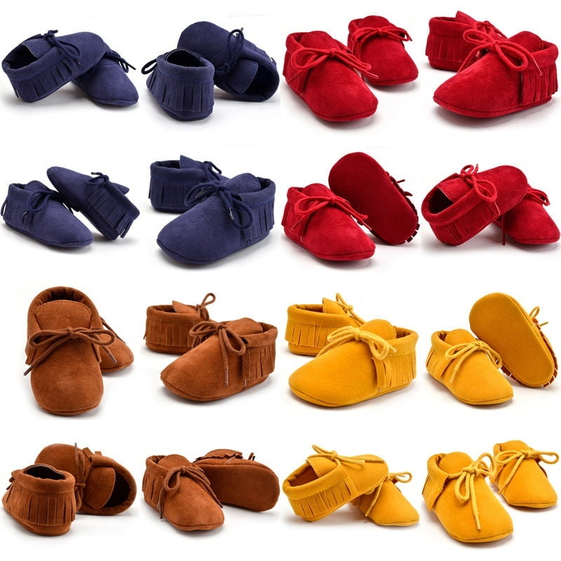 Newborn Toddler Tassel Boots 0-12 Month Baby Girl Soft Soled Summer Shoes 