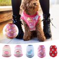 thumbnail image 1 of Jacenvly 2024 - Liquidación de artículos esenciales para mascotas, ropa linda para cachorros, suéter, camisa para cachorros pequeños, suave, color rojo, 1 of 6