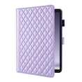 thumbnail image 2 of for Samsung Galaxy Tab A11 8.7 inch 2025 Release (Model: SM-X133/X135) Case, Rhombus Pattern Multiple Viewing Angles Stand Slim Folio Cover (Purple), 2 of 6