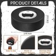 thumbnail image 2 of 6 Pcs Ice Hockey Puck Bottle Openers Stainless Steel Beer Bottle Openers Hockey Gifts for Men Bottle Opener, 2 of 5