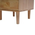 thumbnail image 6 of ChicHomey ​​Modern Nordic Rubber Wood Nightstand,2 Drawers Large Storage, Easy Install & Move,for Bedroom & Living Room, 6 of 10