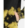 thumbnail image 4 of Nirvana Men's & Big Men's Tie-Dye Graphic Pullover Hoodie Sweatshirt, Sizes XS-3XL, 4 of 5