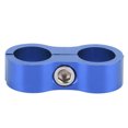 thumbnail image 1 of 8AN Hose Separator Clamp Aluminum Alloy Fitting Adapter Accessory for Fuel/Oil/Brake/Gas LineBlue, 1 of 7