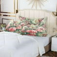 thumbnail image 7 of GZHJMY Beautiful Flowers and Butterflies Plush Pillow Case,Zippered Bed Pillow Pillowcases,Super Soft and Cozy Pillowcase Covers for Sleep - Standard Size 20x26in Home Decor, 7 of 7