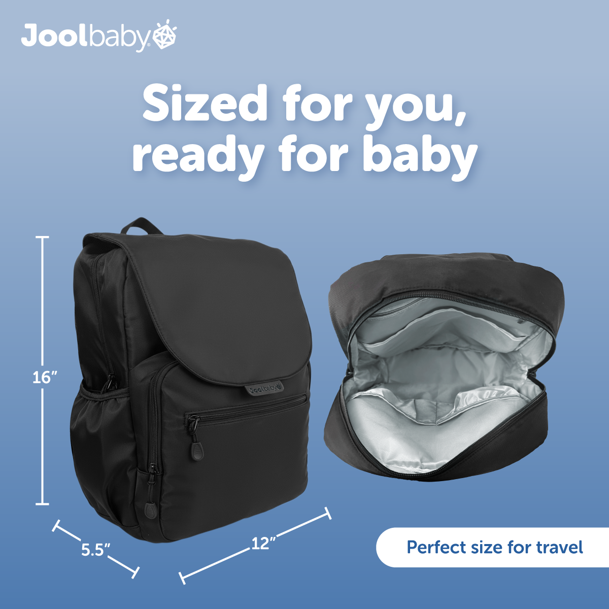Jool Baby Relay Diaper Backpack, 12 Pockets photo 7