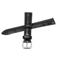 thumbnail image 2 of Correa de reloj con hebilla de pasador, correa de reloj de repuesto Universal de cuero PU, piezas de repuesto para reloj, color negro, 2 of 5