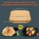 thumbnail image 4 of Accesorios para freidora de aire cuadrada de 5'5L, 7 pulgadas/8 pulgadas para Philips Cosori Ninja Gowise Airfryer, bandeja de papel pergamino desechable, abrazadera de disco de revestimiento, 4 of 6