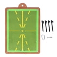 thumbnail image 1 of Colchoneta para golpear práctica de Golf, columpio con hebilla, alfombrilla de entrenamiento de Golf de silicona para socializar al aire libre, 1 of 14