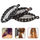thumbnail image 2 of pinzas para el pelo con forma de plátano, decorativas, para cabello grueso y largo., 2 of 8