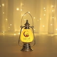 thumbnail image 3 of 1 pieza de decoración de velas LED de Ramadán/Eid al-fitr islámico Mubarak Pony lámpara de aceite decoración de fiesta alimentada por batería, 3 of 7