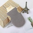 thumbnail image 3 of 1 Piece Exfoliating Bath Glove Two-sided Shower Exfoliator Dead Skin Removal Scbber, 3 of 5