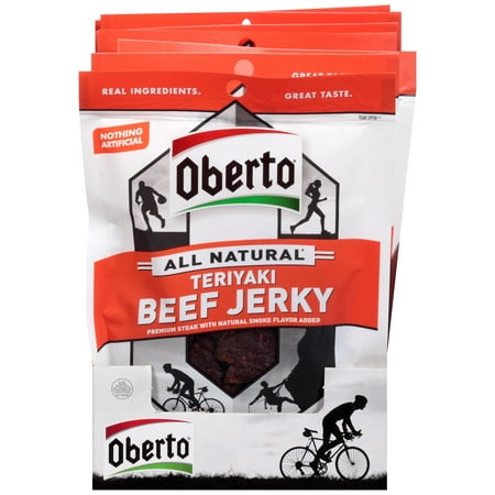 Oberto?? All Natural* Teriyaki Beef Jerky 8-1.5 oz. Bags