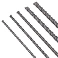 thumbnail image 4 of 5pc SDS Masonry Metric Drills For Bricks Blocks Concrete 10 – 25mm 450mm Long, 4 of 6