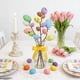 thumbnail image 4 of Ramas Artificiales de Pascua Decoradas con Huevos y Flores de Primavera. Ideales para Arreglos Florales y Guirnaldas Centrales., 4 of 6