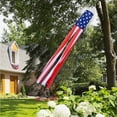 thumbnail image 5 of 4th Of July Decorations,American Flag Windsock Wind Sleeve Flag Windsock Flag Fourth of July Patriotic Decoration, 5 of 7