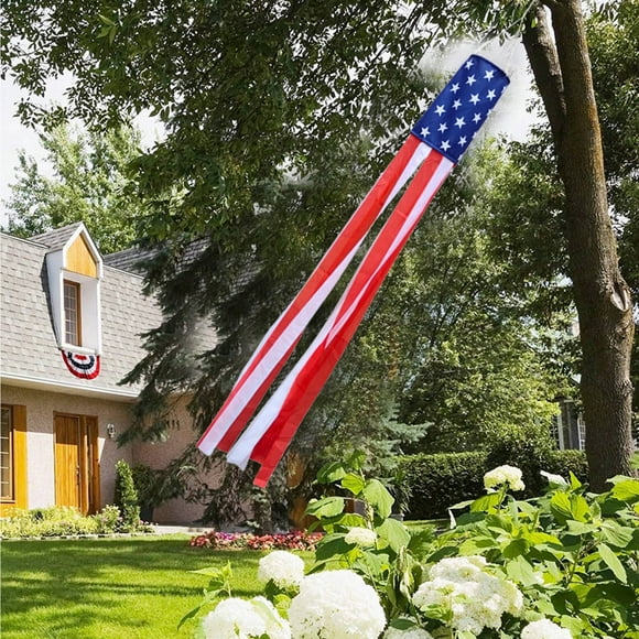 Danhjin Polyester Fl Ag Wind Sleeve Flag Wind Sleeve Flag Wind Sock Wind Sleeve Flag Holiday Decor