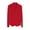 Red-03, variant on Perfectbot Womens Long Sleeves Tops Collared V Neck Pleated Blouse Formal Office Outfits Shirt