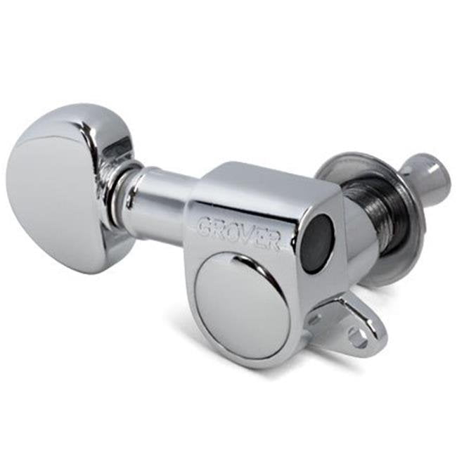 Grover 305C Midsize Rotomatic 18:1 Machine Heads Chrome