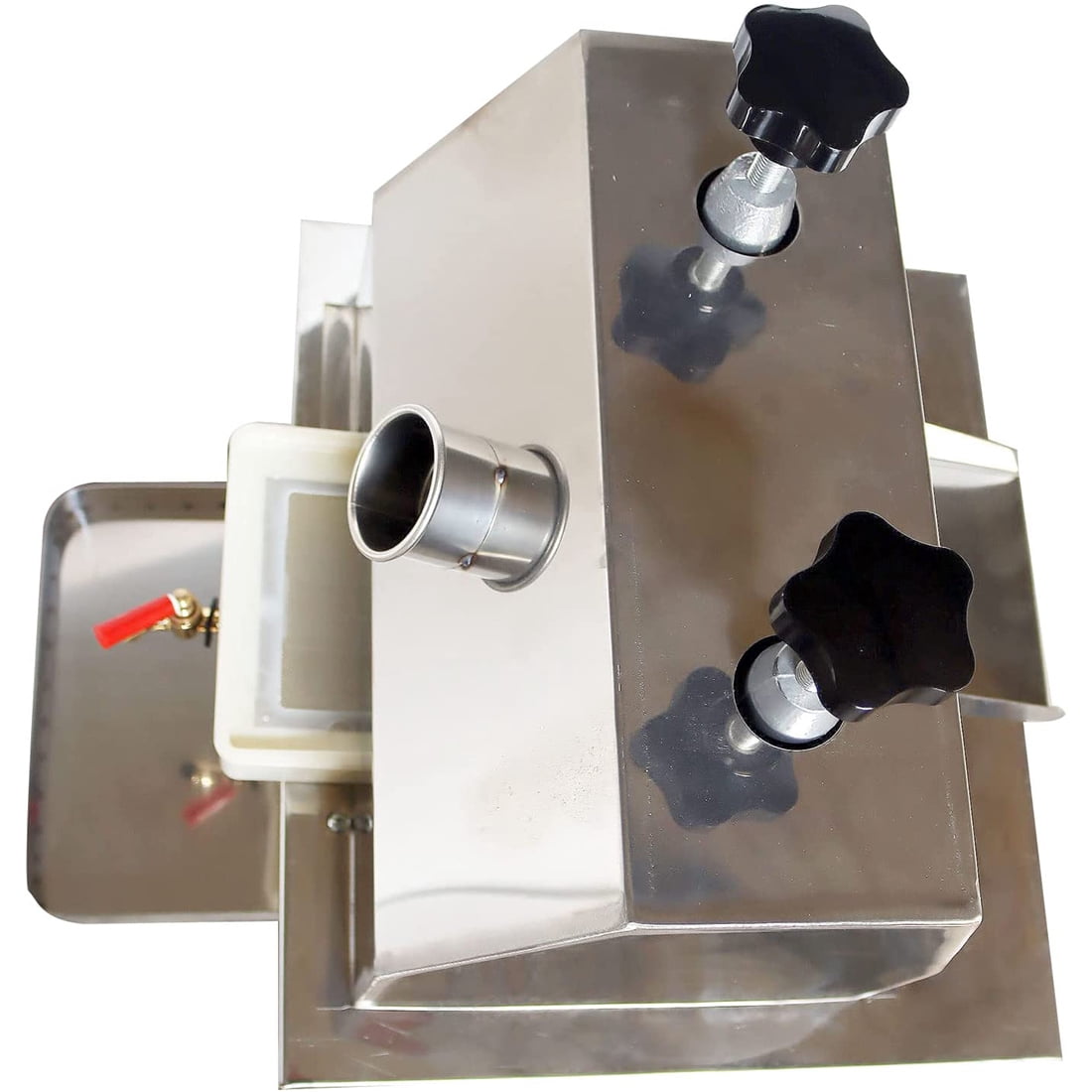PreAsion Vertical Electric Sugar Cane Juicer Juice Press Extractor Silver 3 Roller