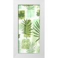 thumbnail image 3 of Vision Studio 4x14 White Modern Wood Framed Wall Art Titled - Leaf Impressions V, 3 of 5