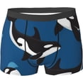 thumbnail image 1 of SEVEBJ Men's Boxer Briefs & Trunks Stretch Underwear Boxer Briefs Modern Underwear, 1 of 9