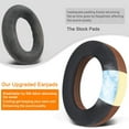 thumbnail image 5 of SOULWIT Ear Pads for Sennheiser HD599/HD598/SE/CS/SR/HD595/HD569/HD560S/Game Zero/G4ME Zero, Earpads Cushions for PC37X/PC38X/PC350/PXC350/PXE350/PC360/HD380/HD380-Pro - Cooling Gel Coffee, 5 of 6