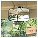 thumbnail image 3 of 10L0L Universal Adjustable Golf Cart Convex Rear View Mirror for EZGO, Yamaha, Club Car, 3 of 4