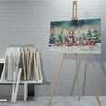 thumbnail image 4 of Merry Christmas Santa Reindeer Antlers Chihuahua Sleigh Xmas Winter Holiday Horizontal Matte Canvas Poster Dog Lover Gifts Idea Wall Art Home Decor - 00023, 4 of 5
